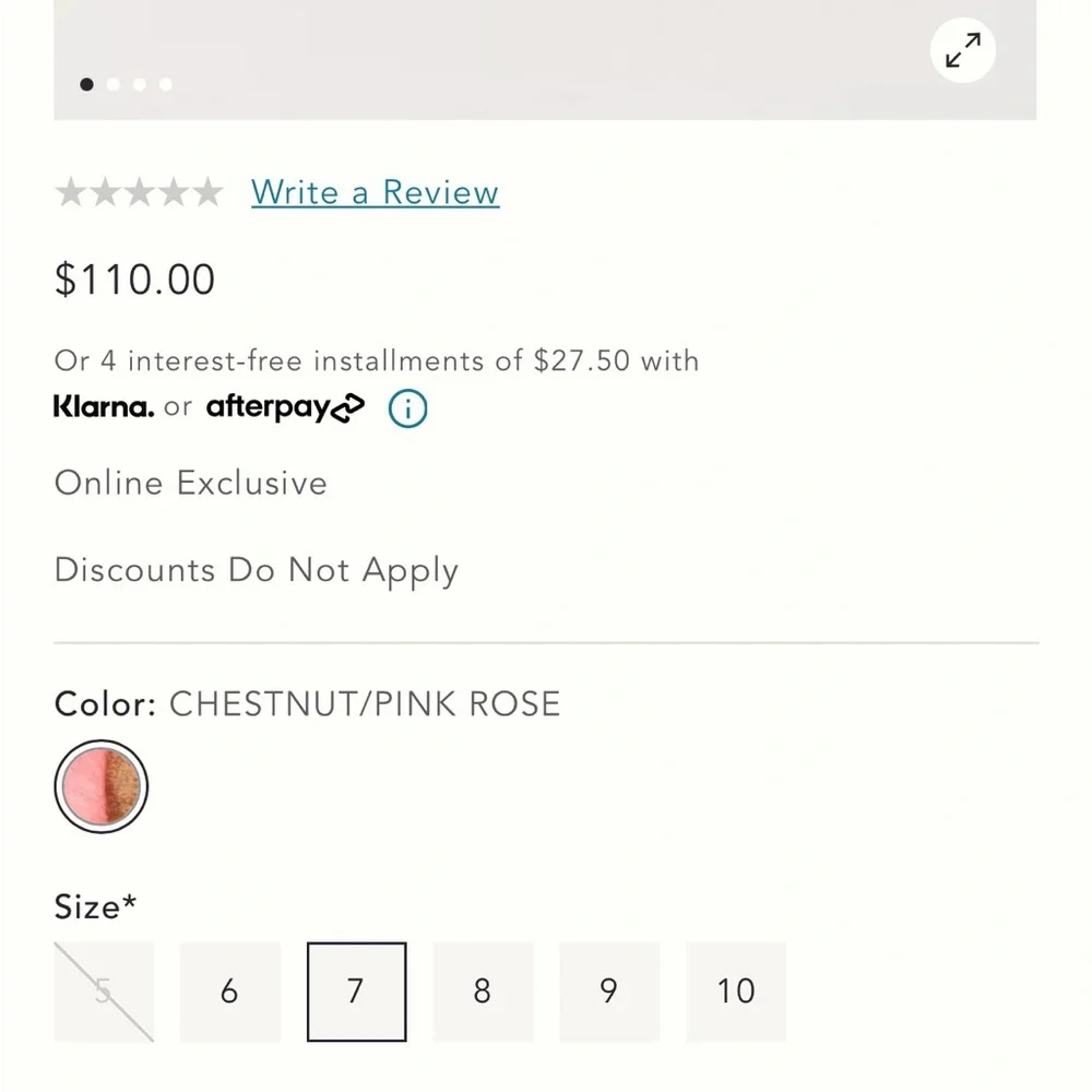 $110 NWT UGG | Anthropologie Chestnut Pink Disco Platform slides sandals 8 - Picture 4 of 11